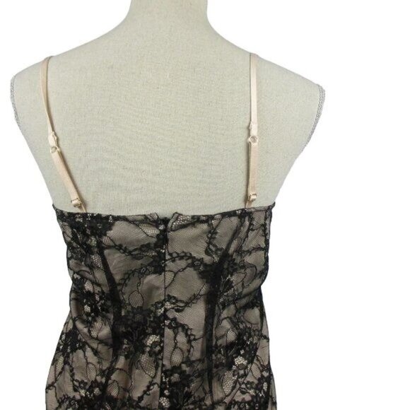 Victoria's Secret Moda International Flirty Lace Slip Dress Size 2 NEW - Picture 7 of 9